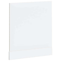 Pannello Lavastoviglie Lucca Bianco Lucido in Legno Multistrato