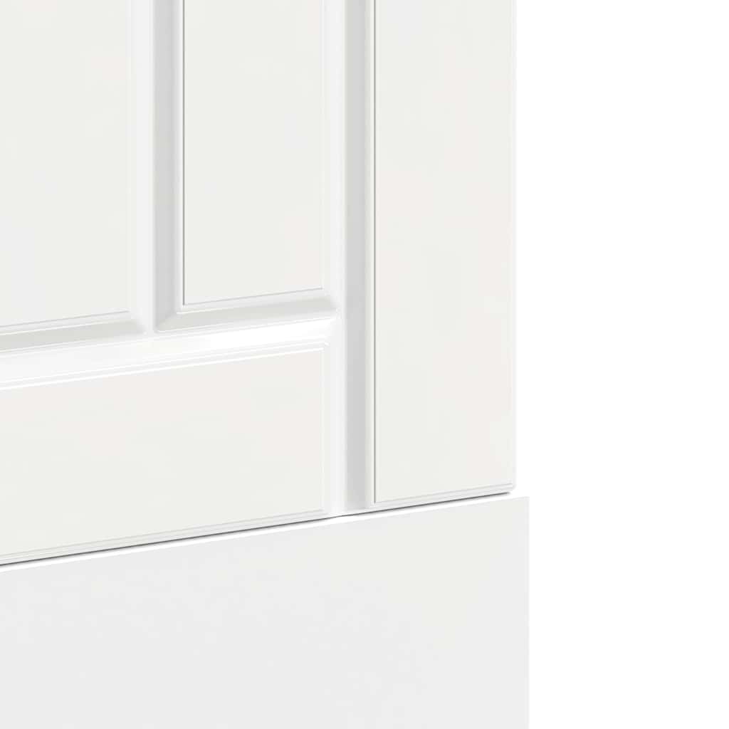 Pannello Lavastoviglie Lucca Bianco Lucido in Legno Multistrato