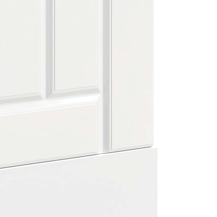 Pannello Lavastoviglie Lucca Bianco Lucido in Legno Multistrato