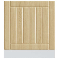 Pannello Lavastoviglie Lucca Rovere Sonoma in Legno Multistrato