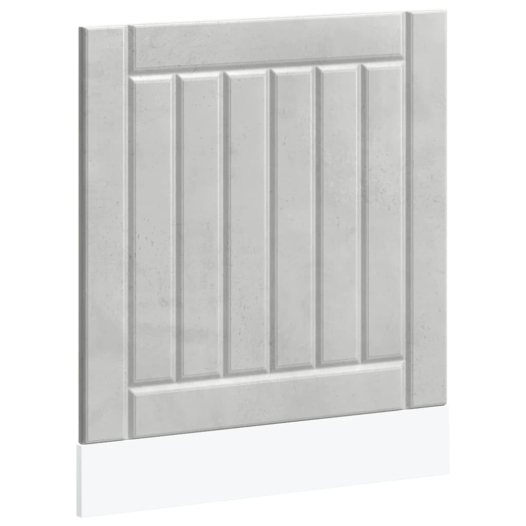 Pannello Lavastoviglie Lucca Grigio Cemento Legno Multistrato 853901