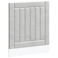 Pannello Lavastoviglie Lucca Grigio Cemento Legno Multistrato 853901