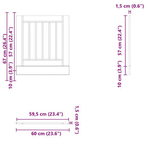 Pannello Lavastoviglie Lucca Grigio Cemento Legno Multistrato 853901