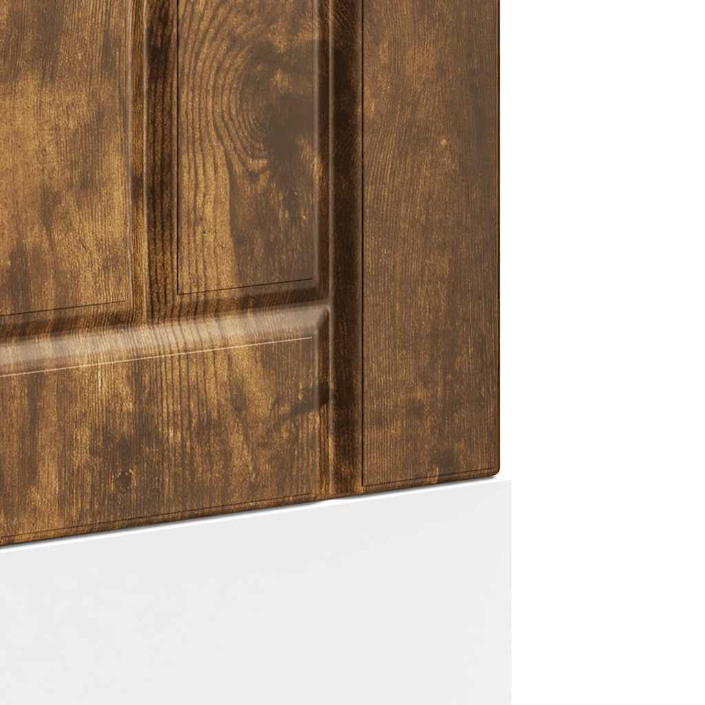 Pannello Lavastoviglie Lucca Rovere Fumo in Legno Multistrato