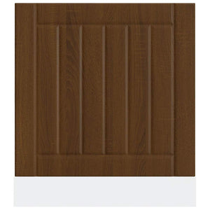 Pannello Lavastoviglie Lucca Rovere Marrone Legno Multistrato 853904