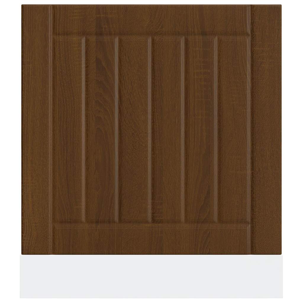 Pannello Lavastoviglie Lucca Rovere Marrone Legno Multistrato 853904