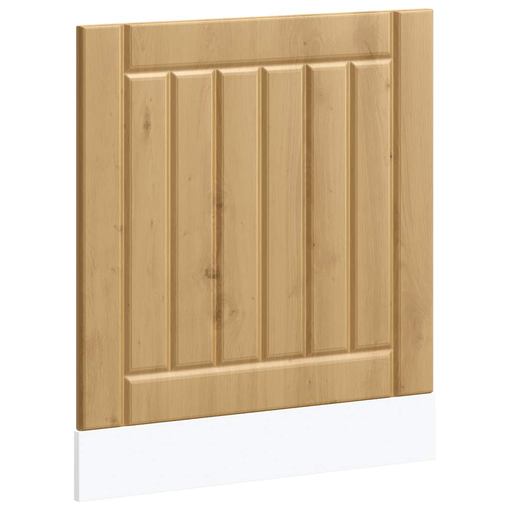 vidaXL Pannello Lavastoviglie Rovere Artigianale Legno Multistrato