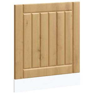 vidaXL Pannello Lavastoviglie Rovere Artigianale Legno Multistrato