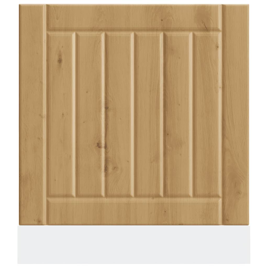 Pannello Lavastoviglie Rovere Artigianale Legno Multistrato 853906