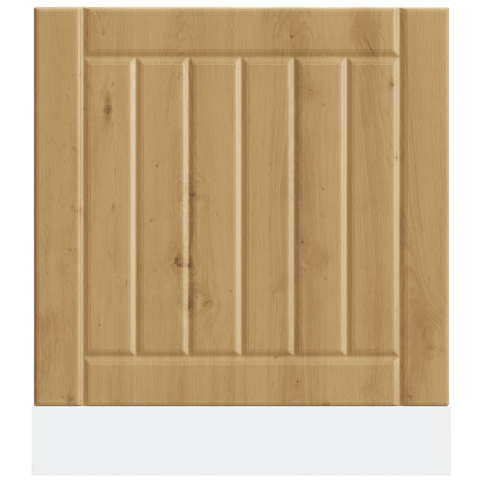 Pannello Lavastoviglie Rovere Artigianale Legno Multistrato 853906