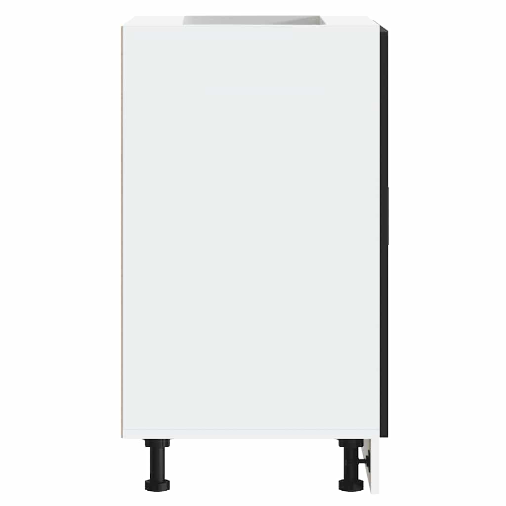 vidaXL Base da Cucina Porto Nero in Legno Multistrato