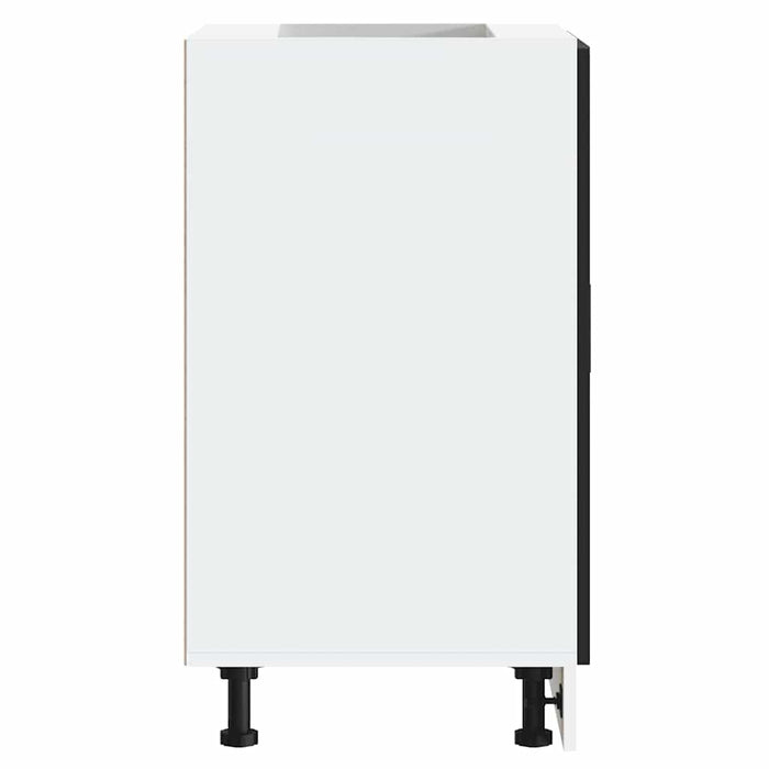 vidaXL Base da Cucina Porto Nero in Legno Multistrato