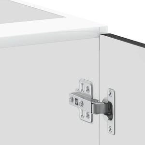 vidaXL Base da Cucina Porto Nero in Legno Multistrato