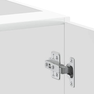 Base da Cucina-Mobile Base da Cucina Porto Bianco Lucido in Legno Multistrato 592057