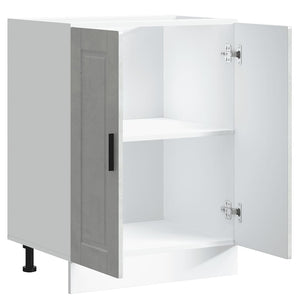 Base da Cucina Porto Grigio Cemento in Legno Multistrato 853921