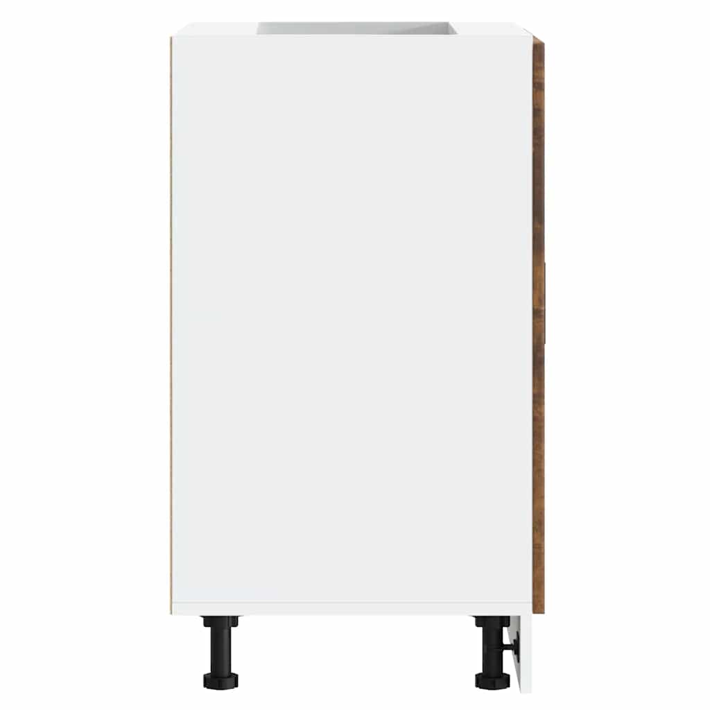 Base da Cucina Porto Rovere Fumo in Legno Multistrato 853922