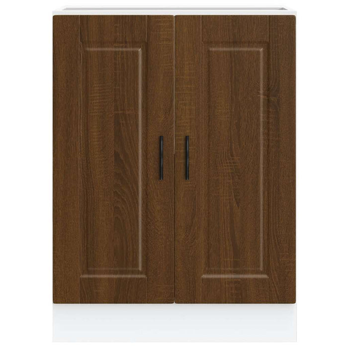 Base da Cucina Porto Rovere Marrone in Legno Multistrato 853924