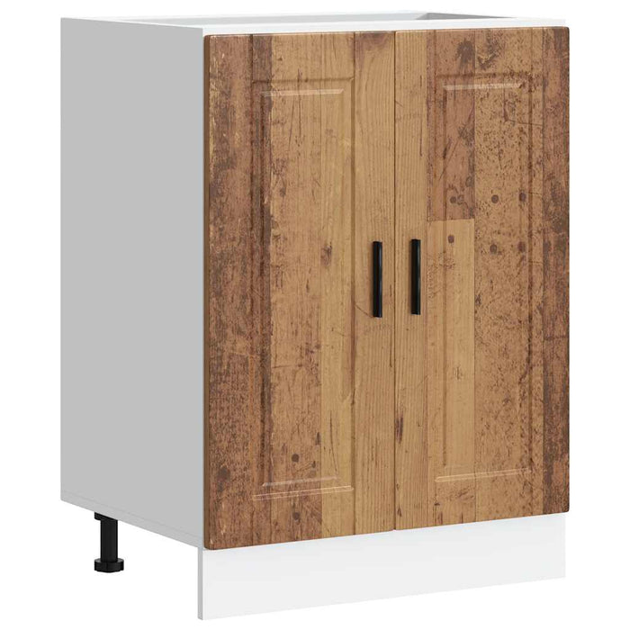 vidaXL Base da Cucina Porto Legno Antico in Legno Multistrato