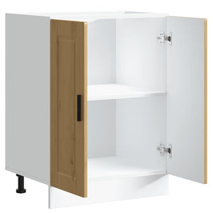 vidaXL Base da Cucina Porto Rovere Artigianale Legno Multistrato