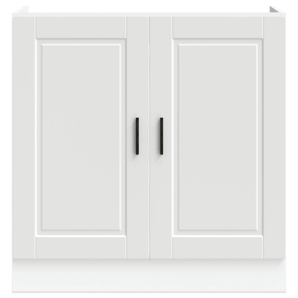 Mobile base lavello Porto Bianco 80x46x81,5cm Legno Multistrato 853927