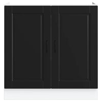 Mobile base lavello Porto Nero 80x46x81,5cm Legno Multistrato