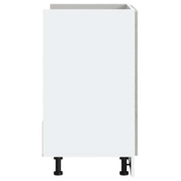 vidaXL Mobile base lavello Porto Grigio Sonoma 80x46x81,5cm Truciolato