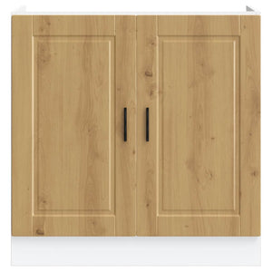 Mobile base lavello Porto Rovere Artigianale 80x46x81,5 cm 853936