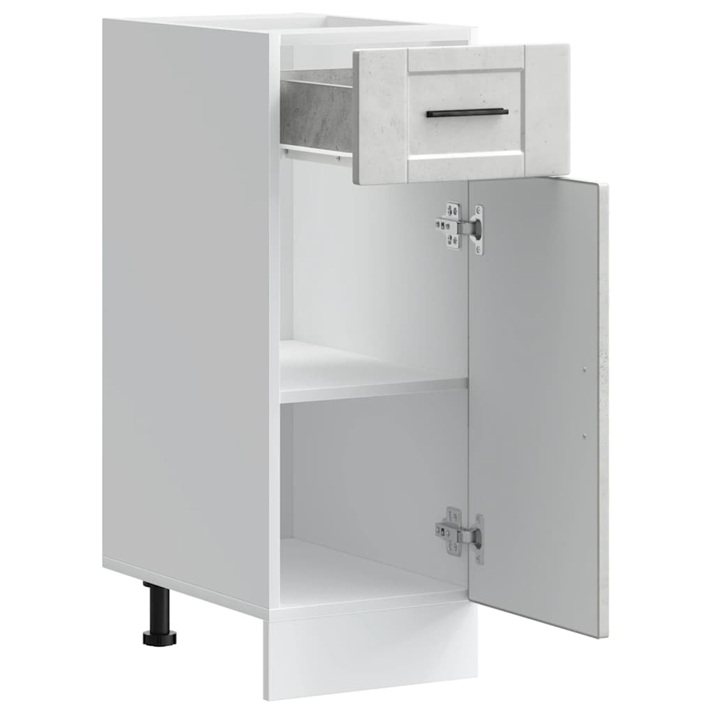 Base da Cucina-Mobile Base da Cucina Porto Grigio Cemento in Legno Multistrato 952349