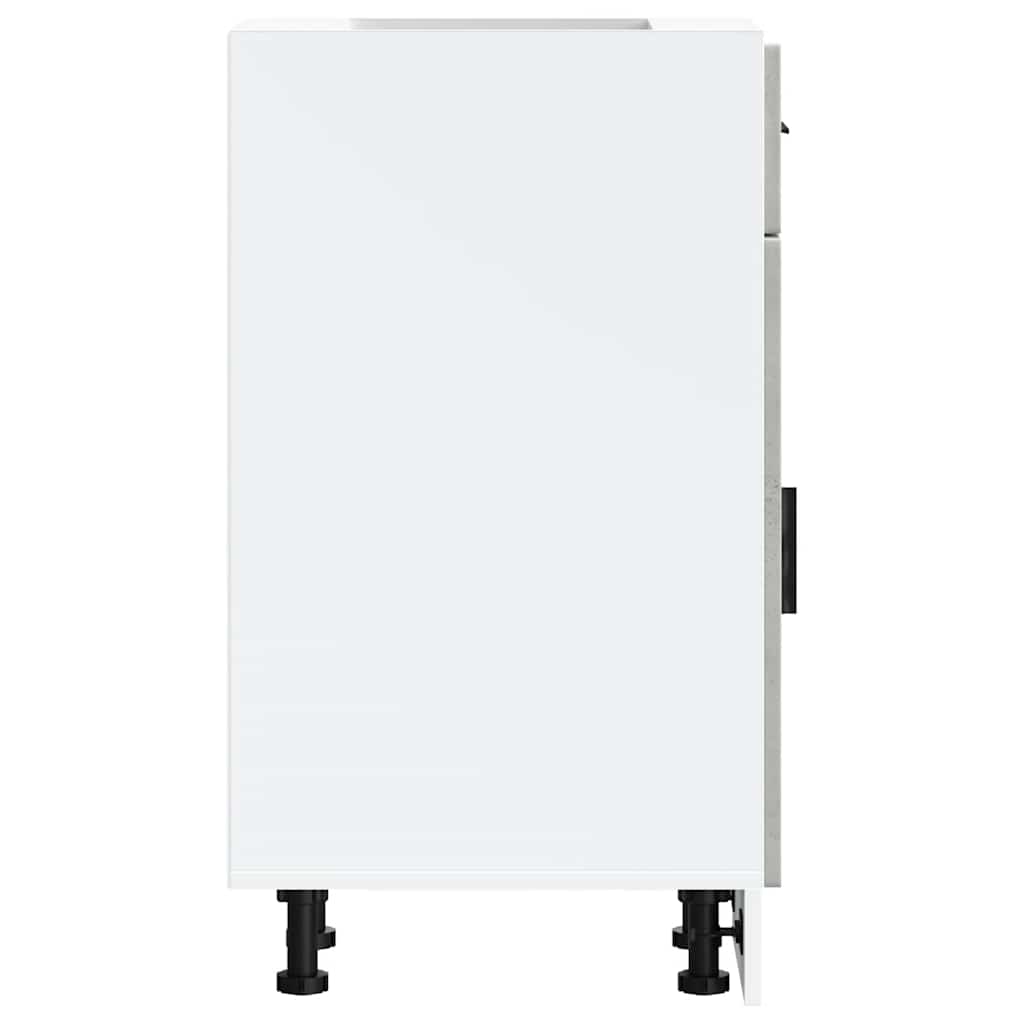 Base da Cucina Porto Grigio Cemento in Legno Multistrato 853941