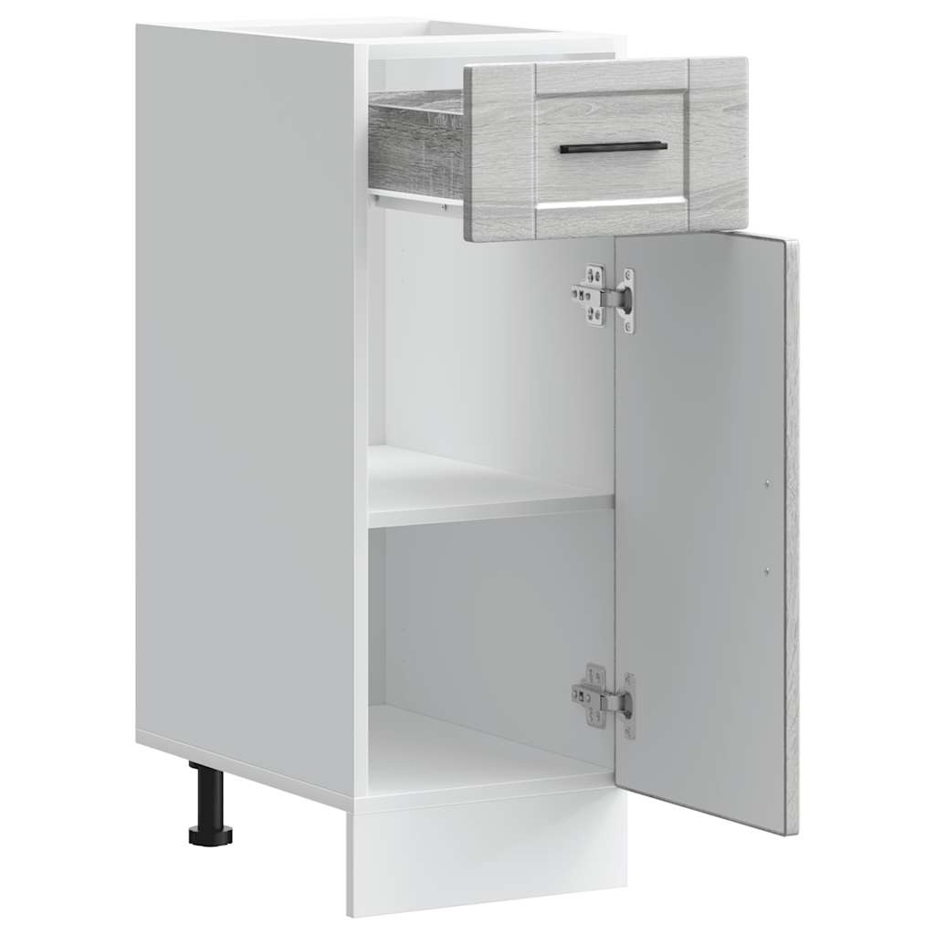 Base da Cucina-Mobile Base da Cucina Porto Grigio Sonoma in Legno Multistrato 268828