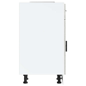 Base da Cucina-Mobile Base da Cucina Porto Grigio Sonoma in Legno Multistrato 268828