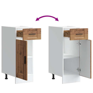 Base da Cucina-Mobile Base da Cucina Porto Legno Antico in Legno Multistrato 975683