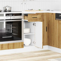 vidaXL Base da Cucina Porto Rovere Artigianale Legno Multistrato
