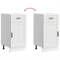 vidaXL Base da Cucina Porto Bianco in Legno Multistrato