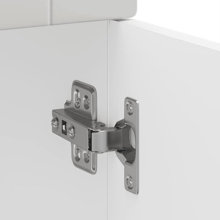 vidaXL Base da Cucina Porto Bianco in Legno Multistrato