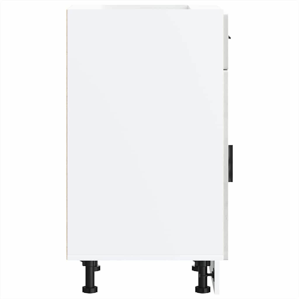 vidaXL Base da Cucina Porto Grigio Cemento in Legno Multistrato