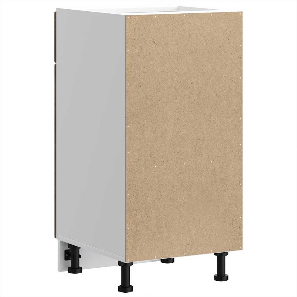 Base da Cucina Porto Rovere Fumo in Legno Multistrato 853952