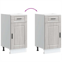 Base da Cucina Porto Grigio Sonoma in Legno Multistrato 853953