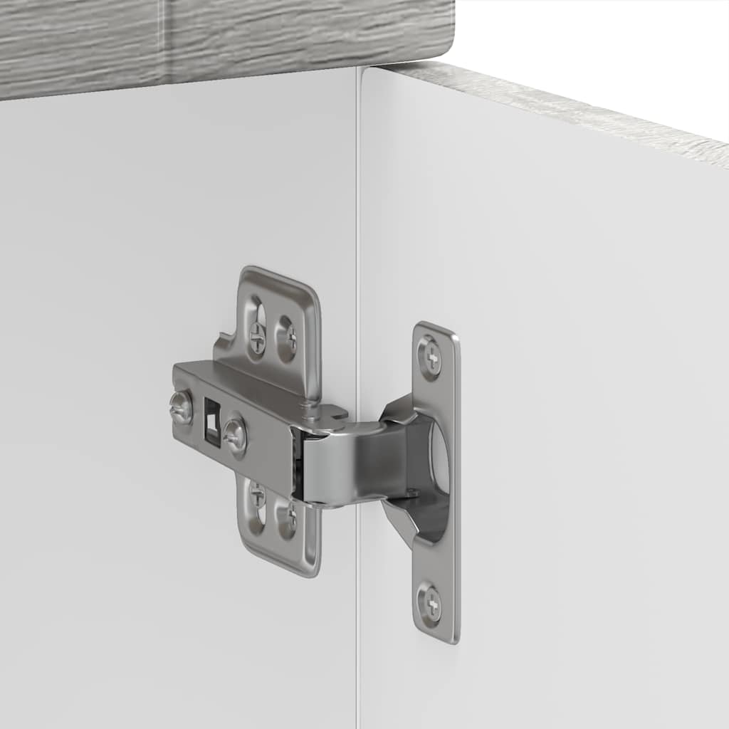 vidaXL Base da Cucina Porto Grigio Sonoma in Legno Multistrato