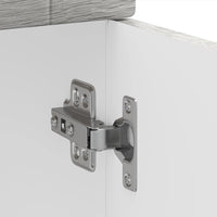 vidaXL Base da Cucina Porto Grigio Sonoma in Legno Multistrato