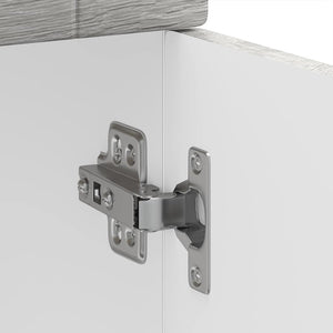 vidaXL Base da Cucina Porto Grigio Sonoma in Legno Multistrato