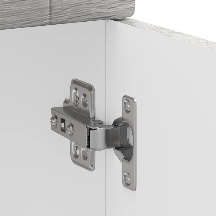 vidaXL Base da Cucina Porto Grigio Sonoma in Legno Multistrato