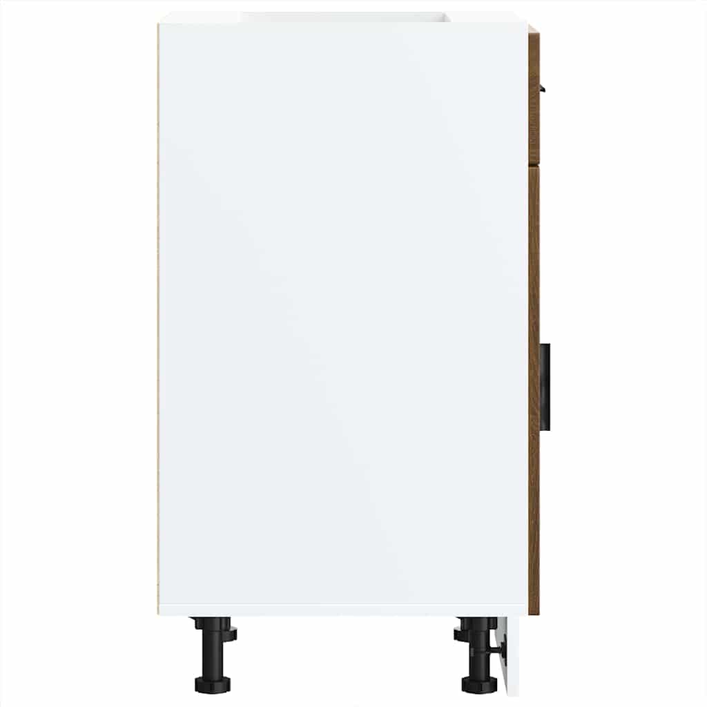 Base da Cucina Porto Rovere Marrone in Legno Multistrato