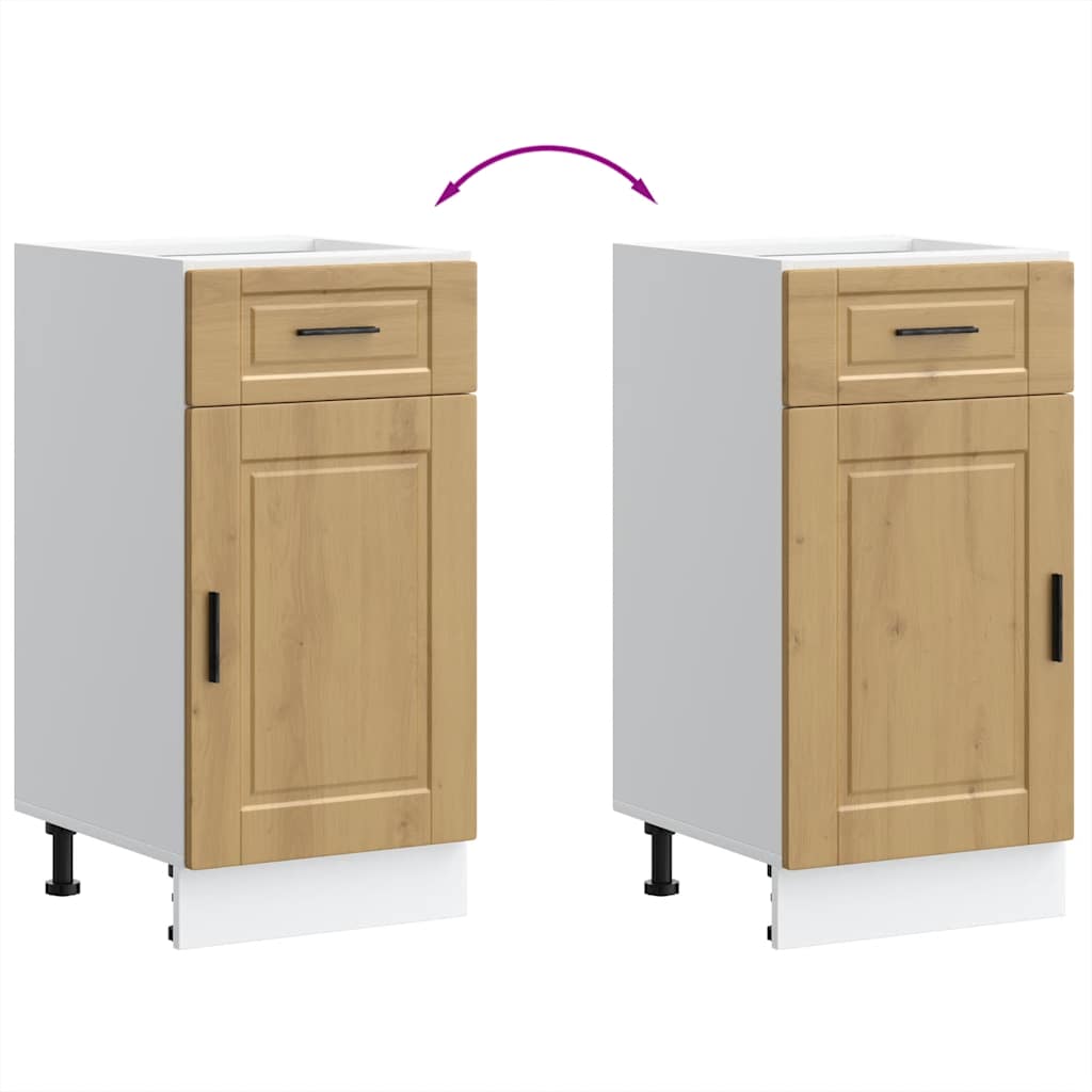 Base da Cucina Porto Rovere Artigianale Legno Multistrato