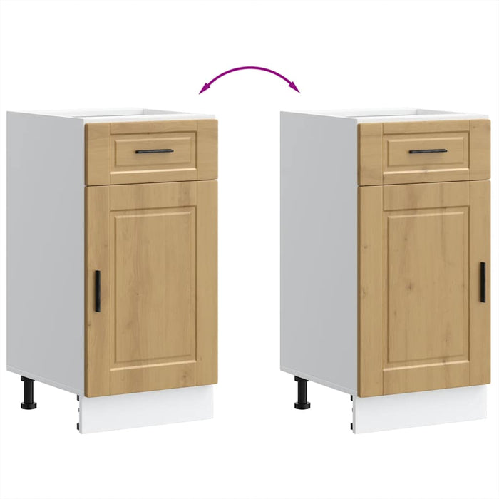 Base da Cucina Porto Rovere Artigianale Legno Multistrato