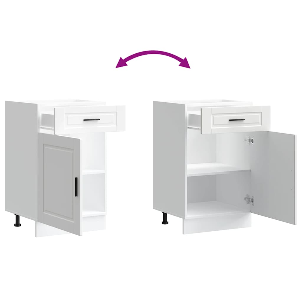 Base da Cucina-Mobile Base da Cucina Porto Bianco in Legno Multistrato 965210