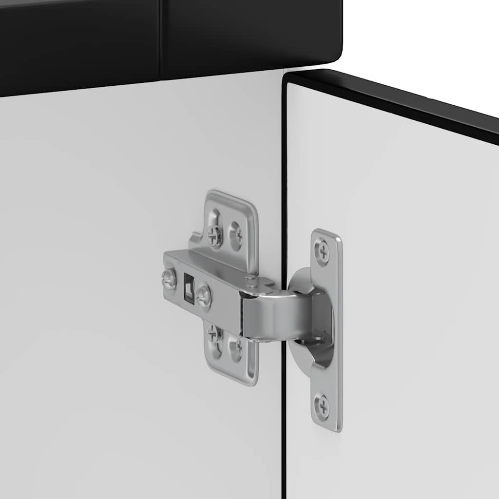 vidaXL Base da Cucina Porto Nero in Legno Multistrato