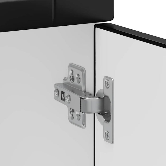 vidaXL Base da Cucina Porto Nero in Legno Multistrato