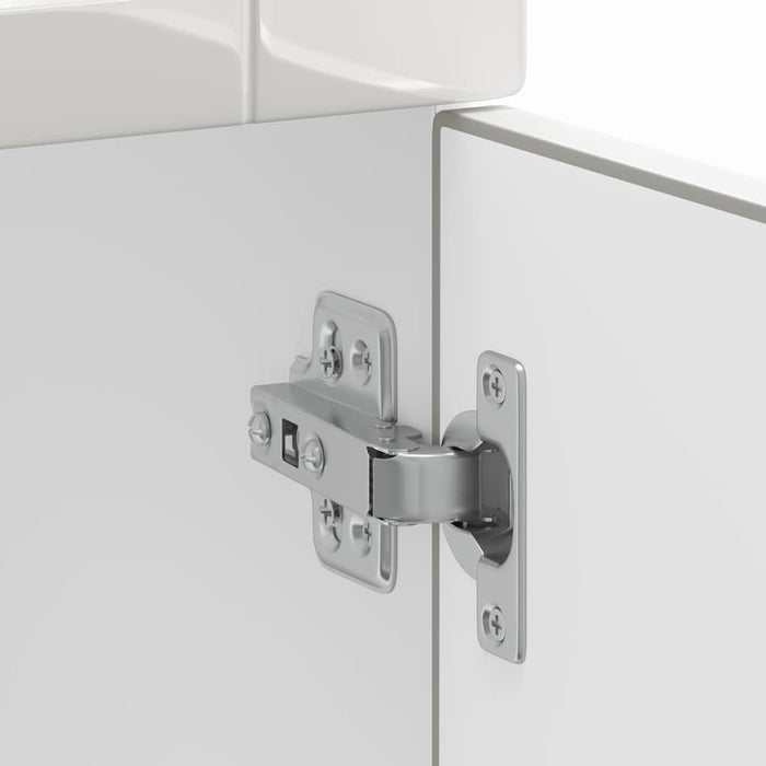 Base da Cucina Porto Bianco Lucido in Legno Multistrato 853959