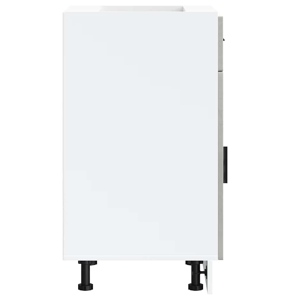 Base da Cucina-Mobile Base da Cucina Porto Grigio Cemento in Legno Multistrato 931574